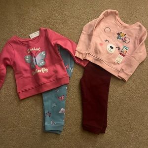 2 Garanimal 18M Sweatsuit  Sets